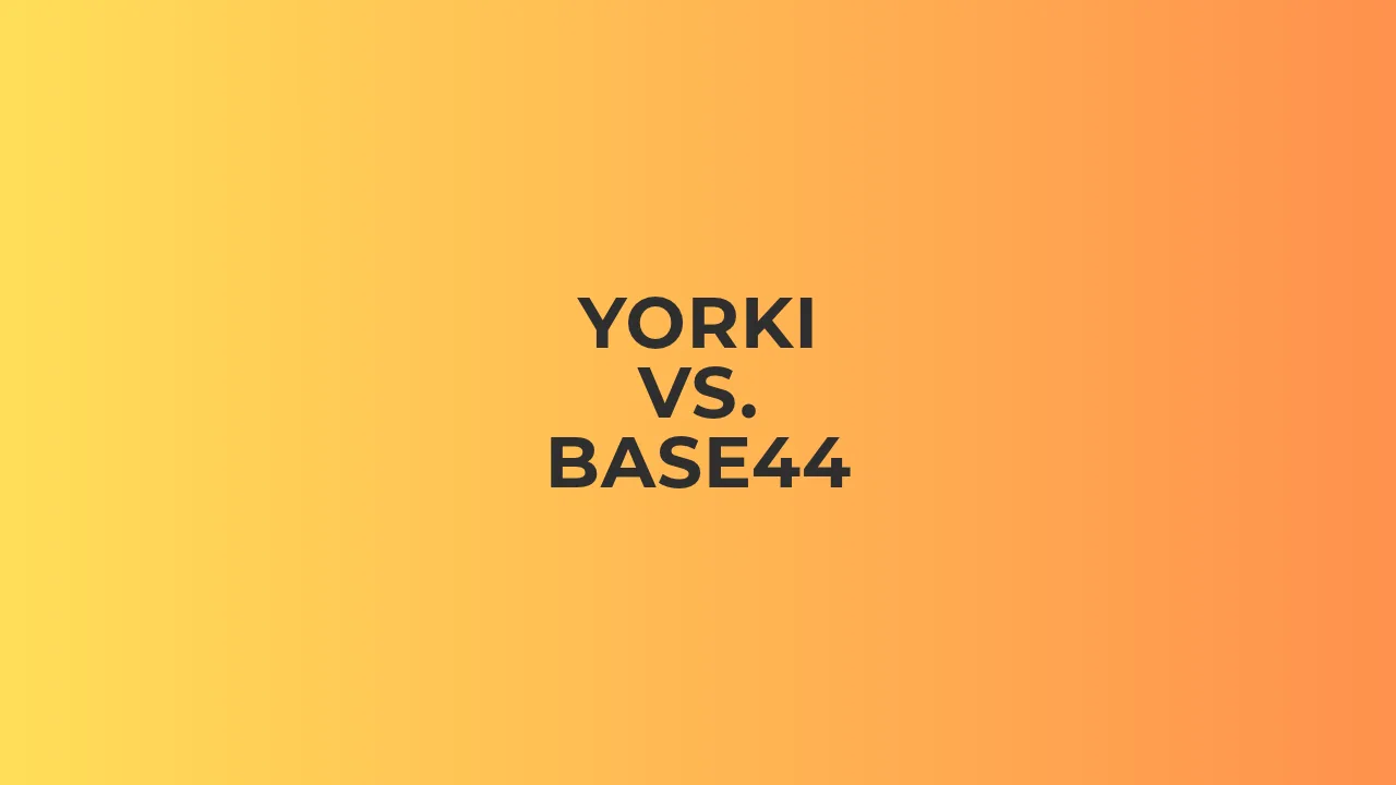 Yorki vs. Base44